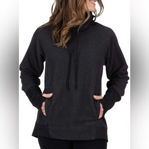 Simms Women's Rivershed Sweater Funnel Neck Pullover Sweatshirt Size Medium